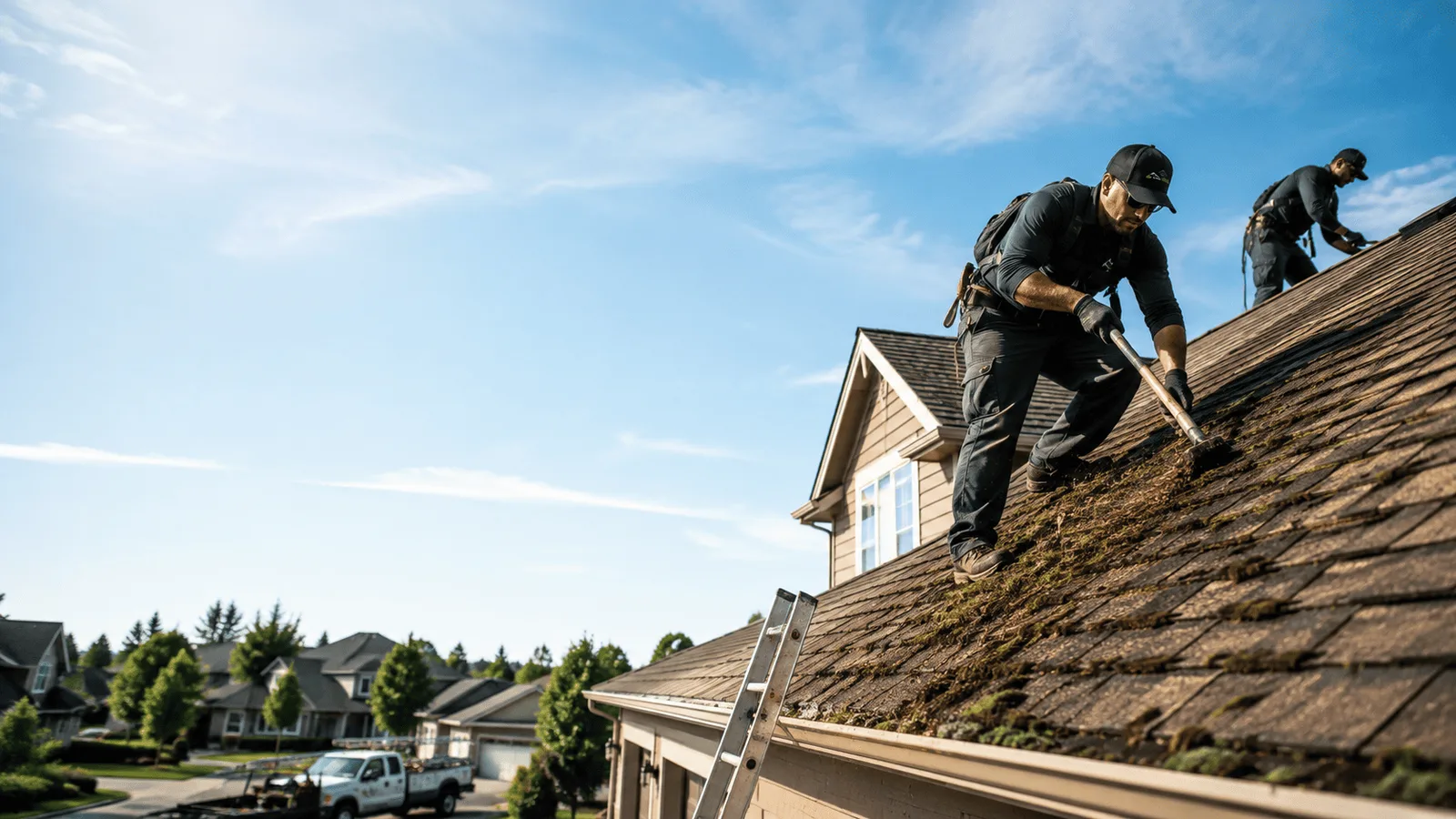 Roof Moss Removal in Westbrook, CT near me